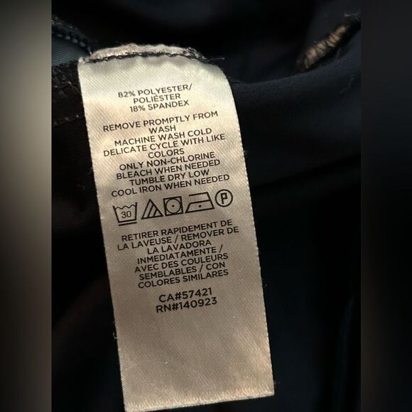 Lou & Grey athletic blue side stripe women’s large Yoga Pants - Picture 10 of 10